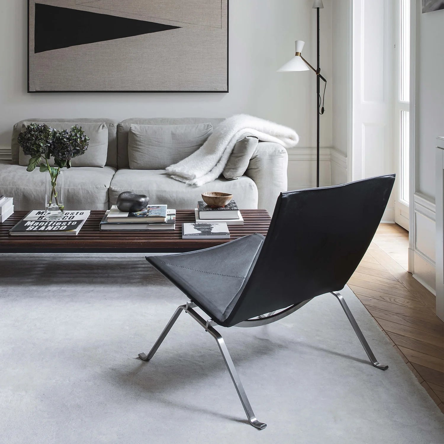 Sillón PK22 Cuero